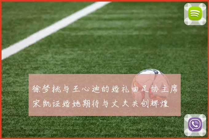 徐梦桃与王心迪的婚礼由足协主席宋凯证婚她期待与丈夫共创辉煌